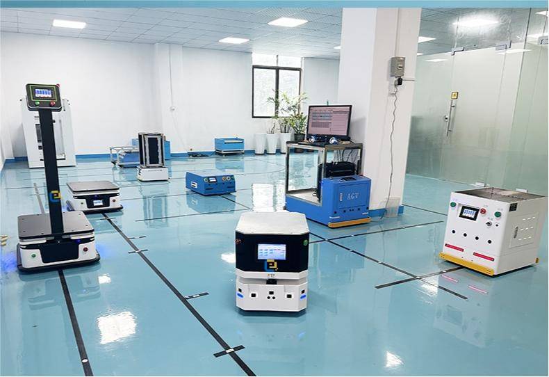 AGV-robot-for-SMT-factory