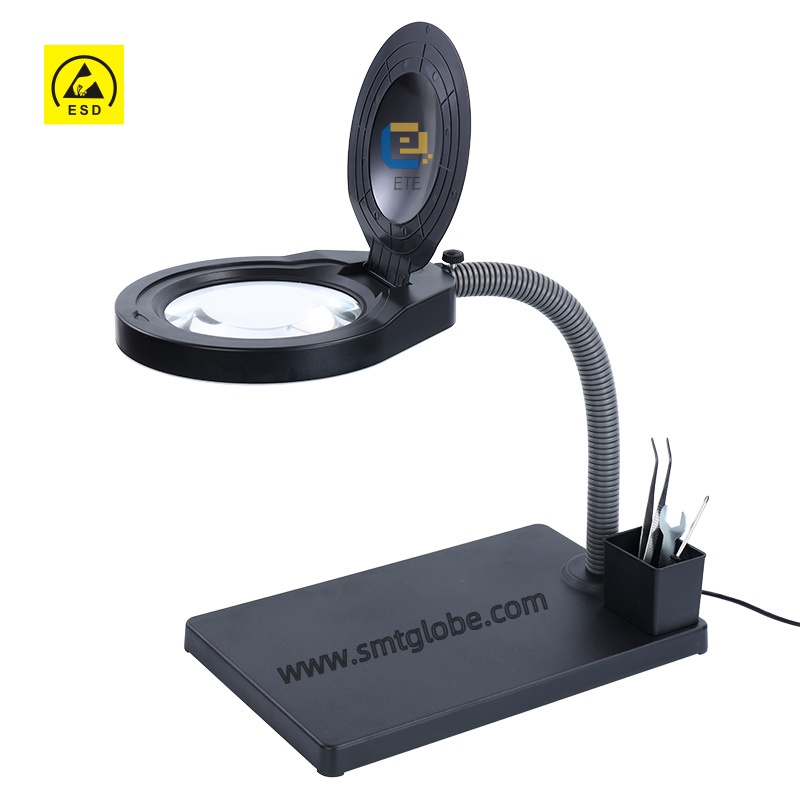 ESD Magnifier with Lamp